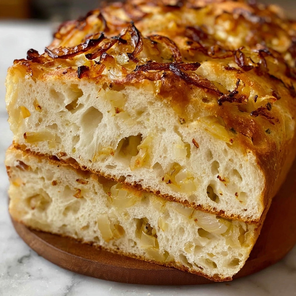 Caramelized Onion & Gouda Sourdough Recipe - Recipe Image