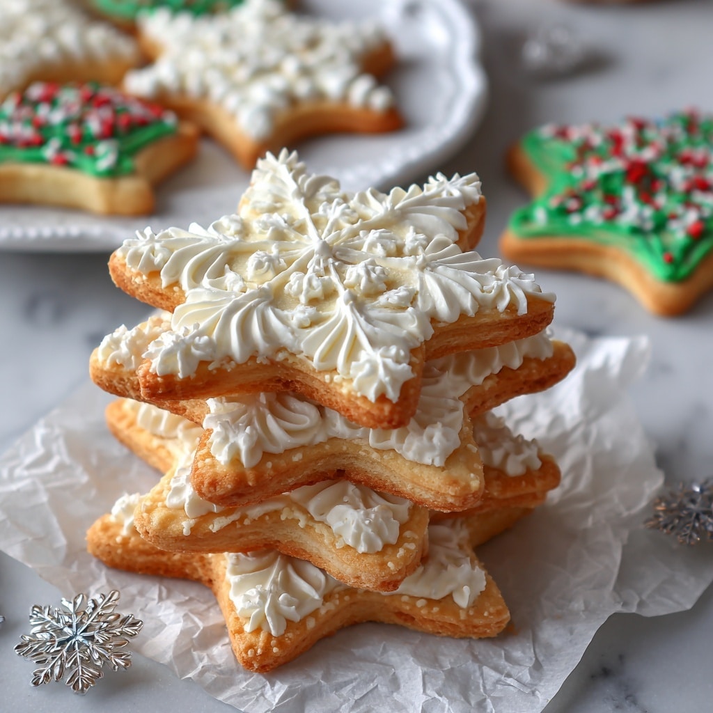White Velvet Sugar Cookies Recipe - Recipe Image