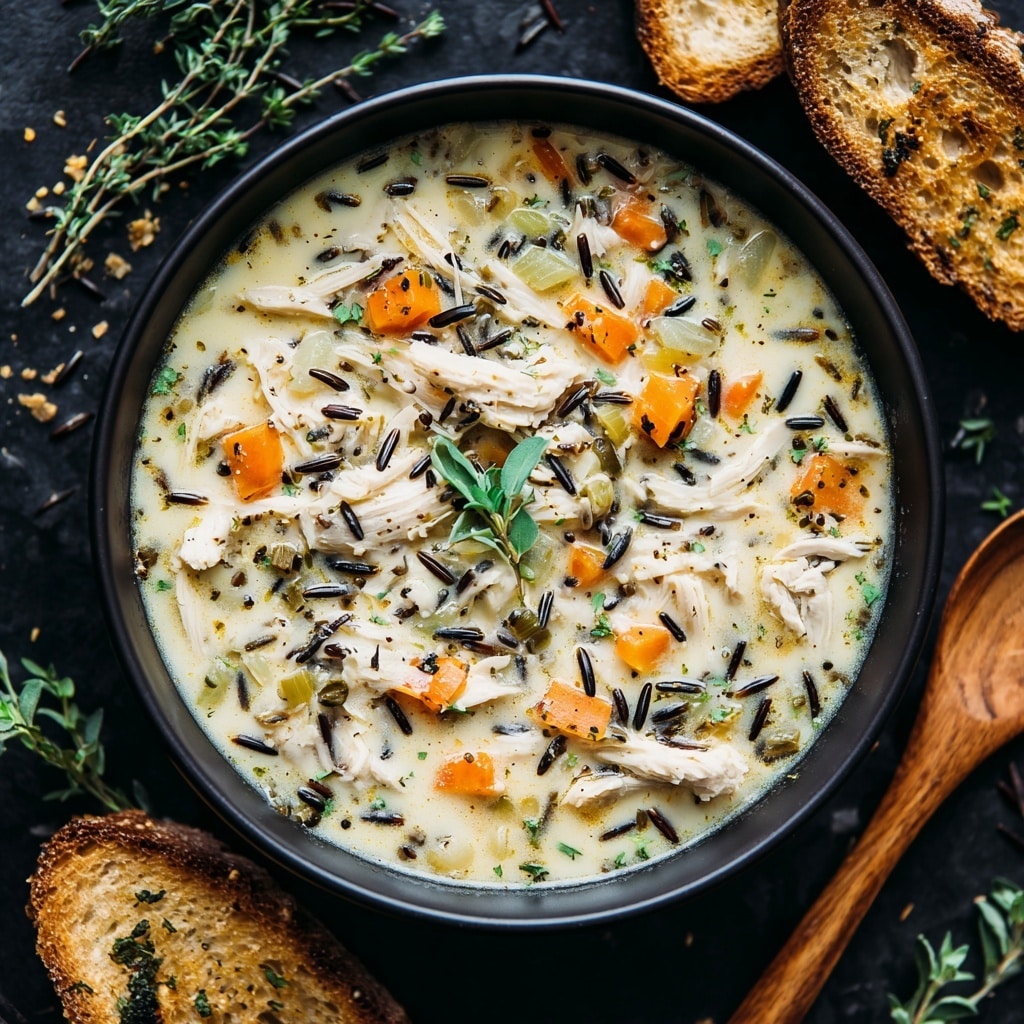 Chicken and Wild Rice Soup Recipe - Recipe Image