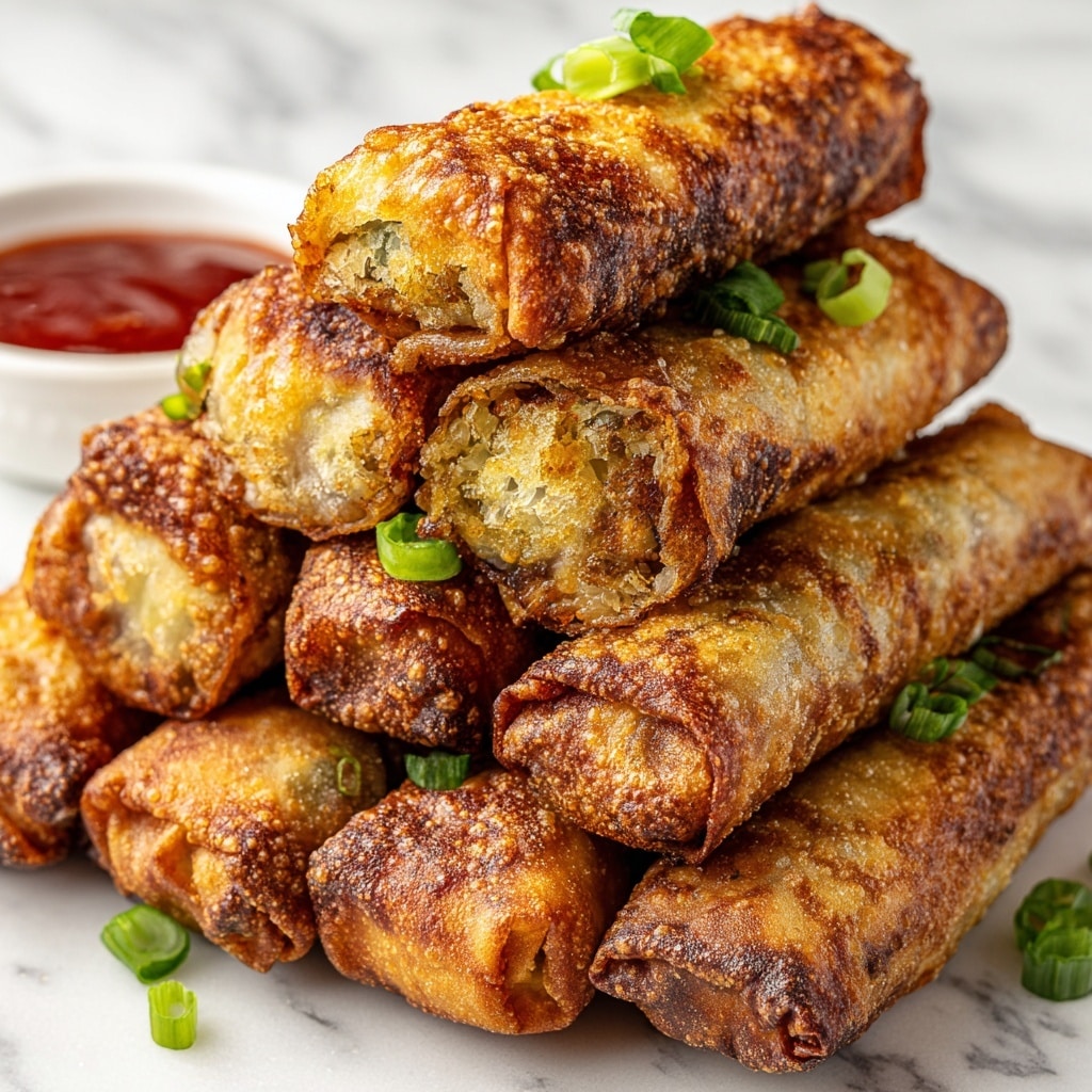 Perfectly Crispy Spring Rolls Recipe - Recipe Image