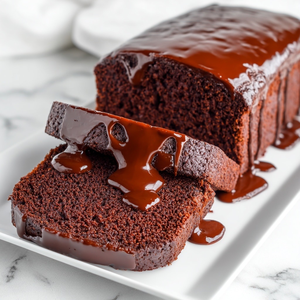 Hot Fudge Brownie Bread Recipe - Recipe Image
