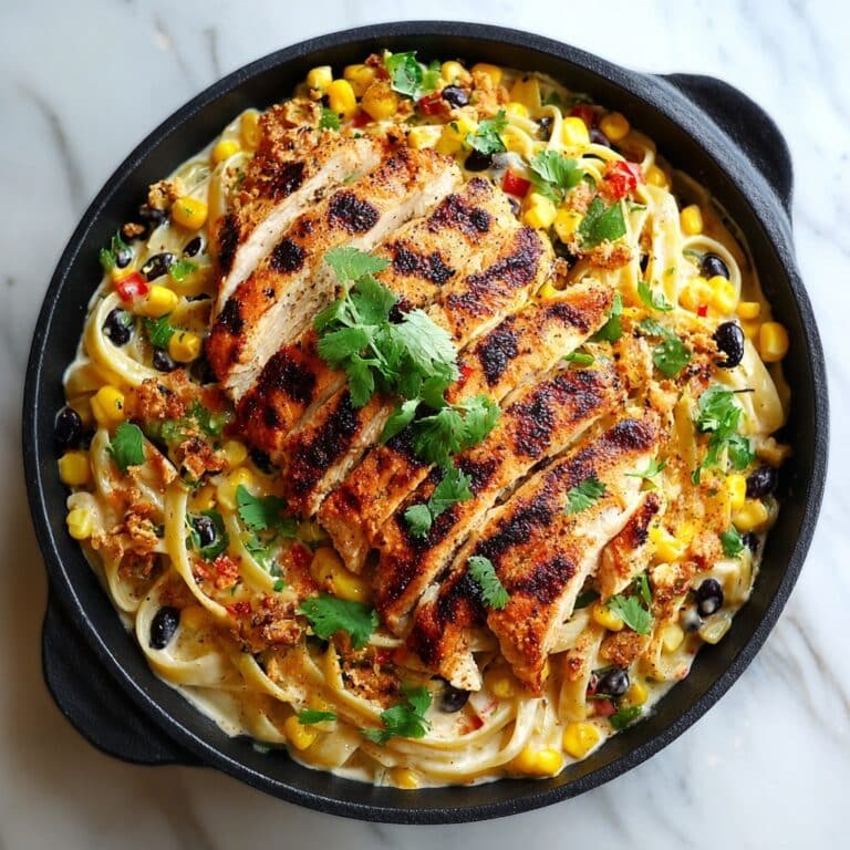 Creamy Southwest Chicken Alfredo Recipe