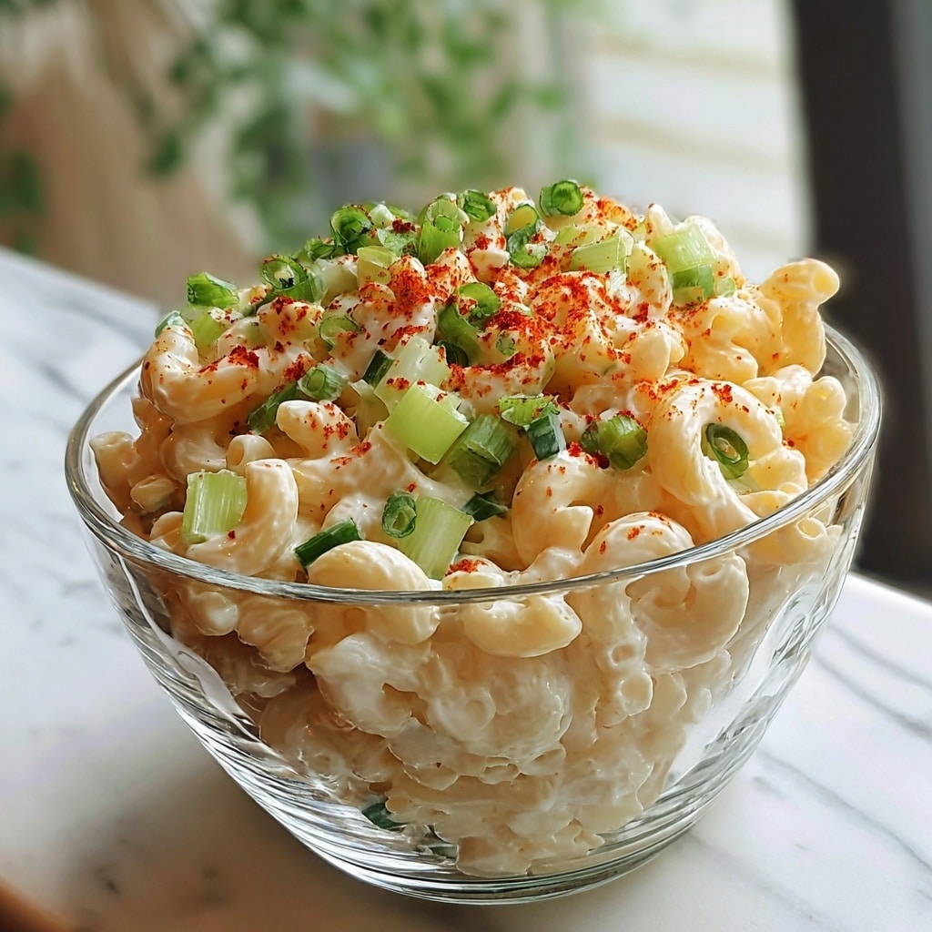 Creamy Macaroni Salad Recipe - Recipe Image