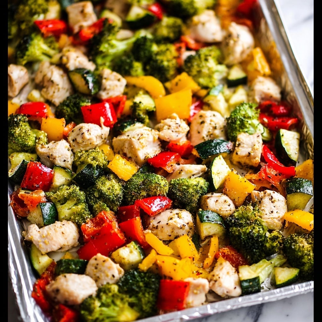 Oven Roasted Chicken and Veggies Recipe - Recipe Image