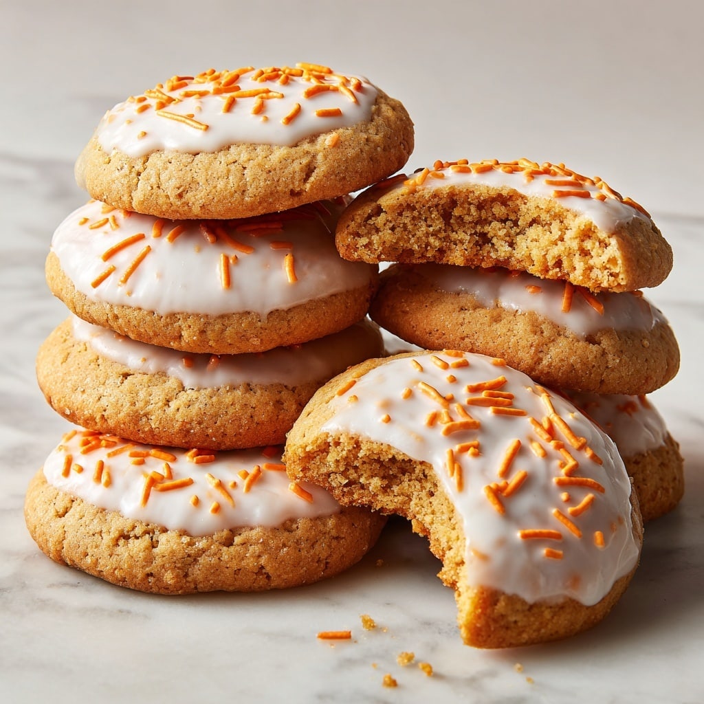 Carrot Cake Cookies with Cream Cheese Frosting Recipe - Recipe Image