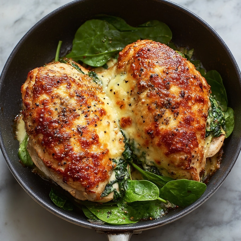 Spinach and Cheese Stuffed Chicken Breast Recipe - Recipe Image