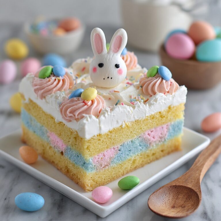 Easter Bunny Poke Cake Recipe