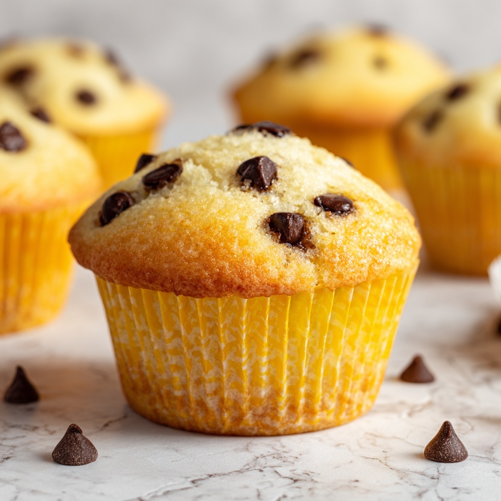 Banana Chocolate Chip Muffins Recipe - Recipe Image