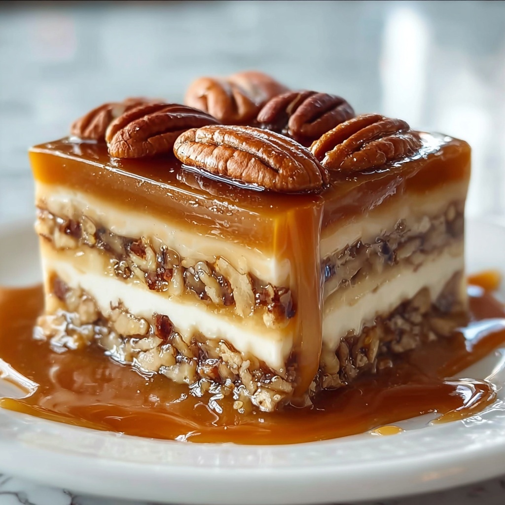 Pecan Pie Lasagna Recipe - Recipe Image