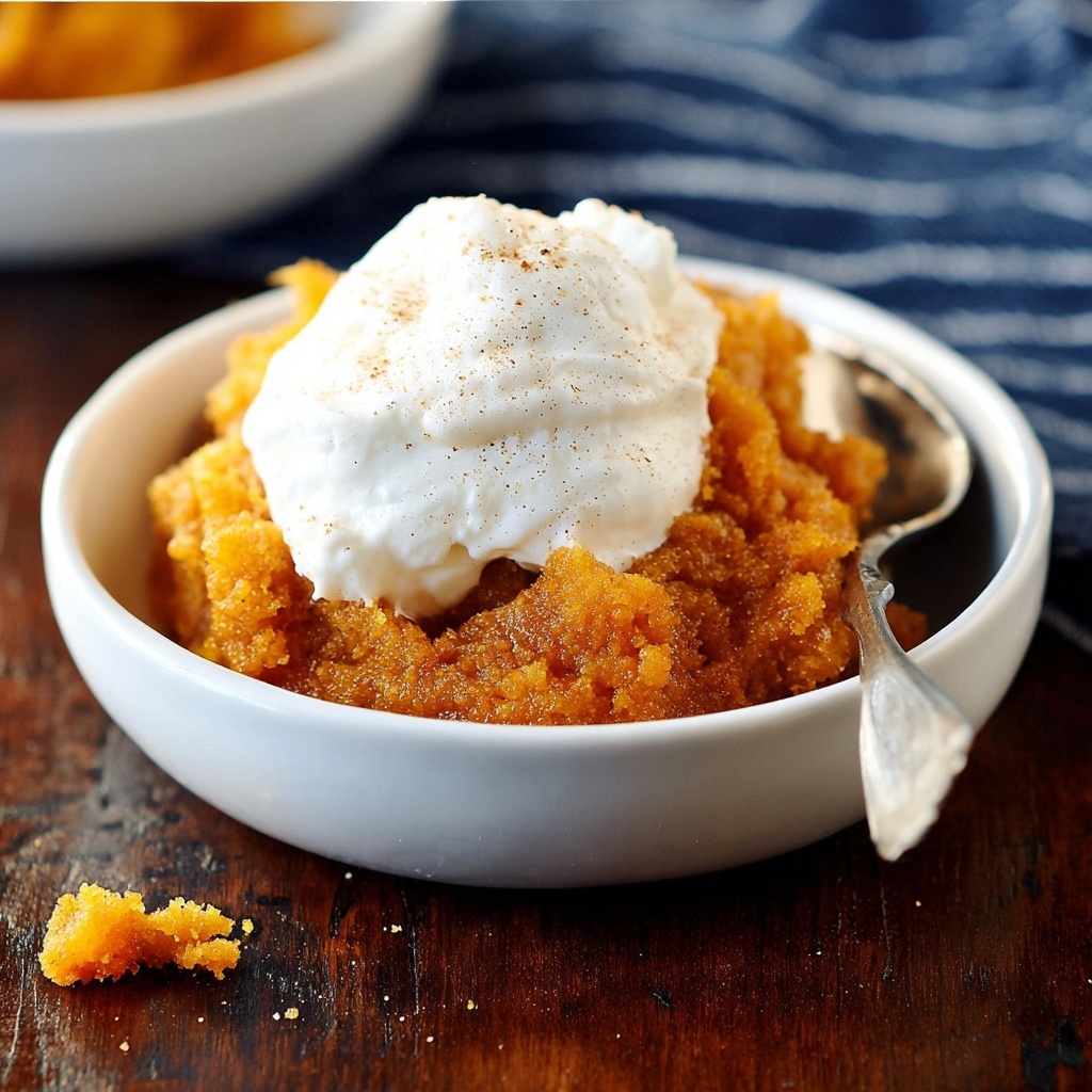 Slow Cooker Pumpkin Pie Pudding Recipe - Recipe Image