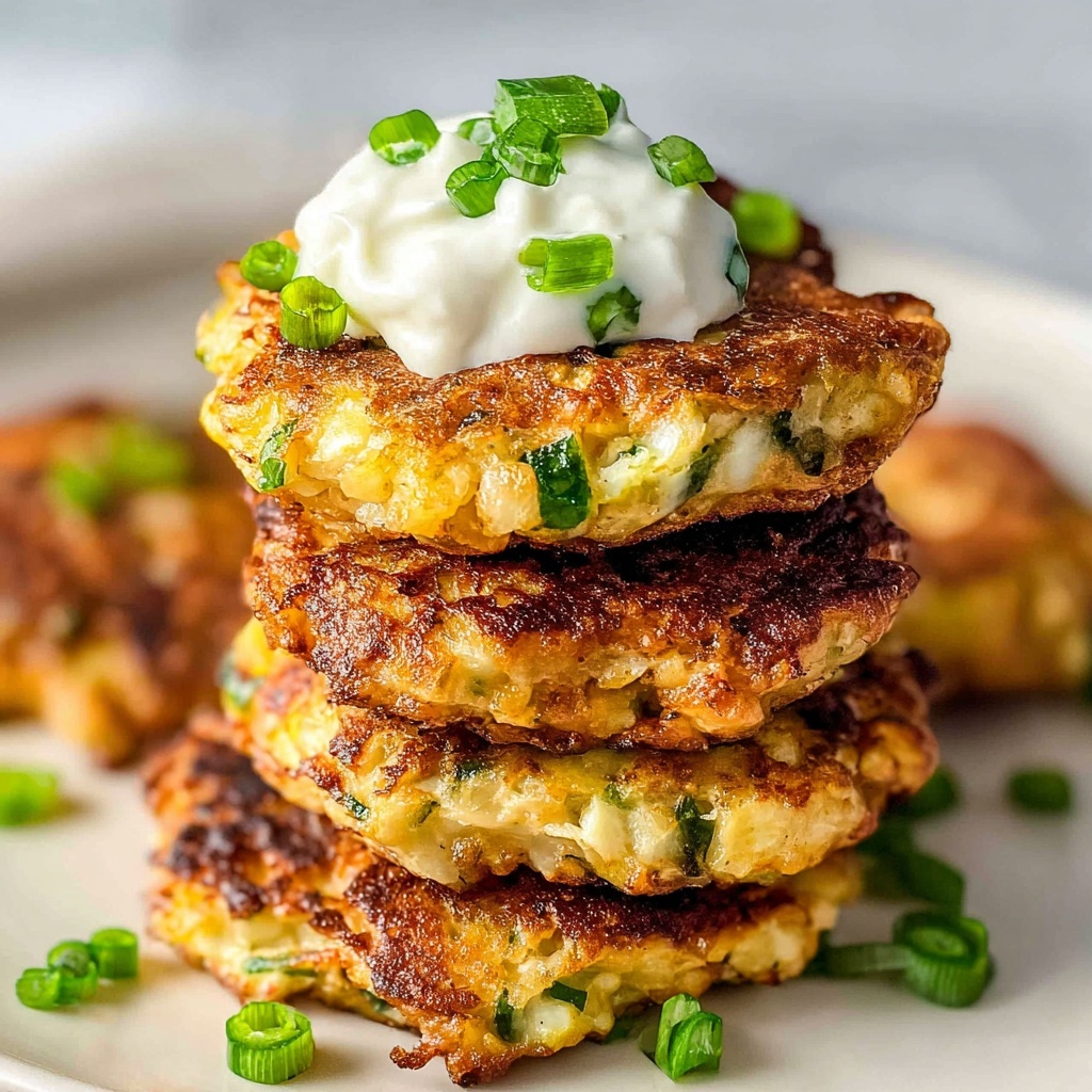 Air Fryer Zucchini Fritters Recipe - Recipe Image