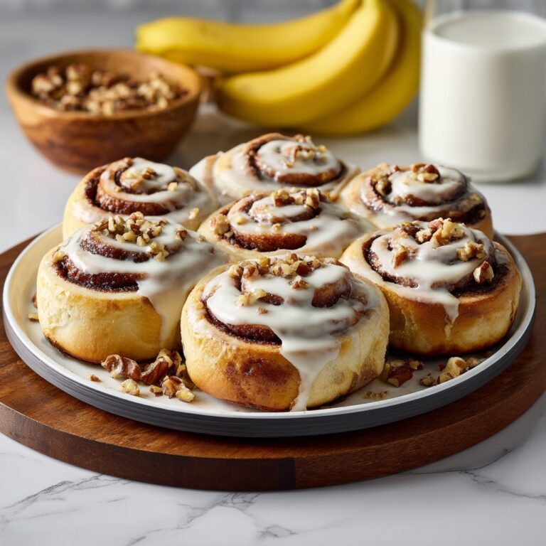 One-Bowl Banana Bread Cinnamon Rolls Recipe
