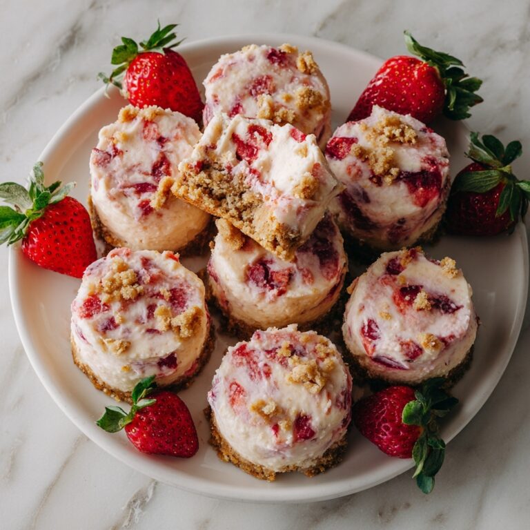 3-Ingredient Strawberry Yogurt Bites Recipe