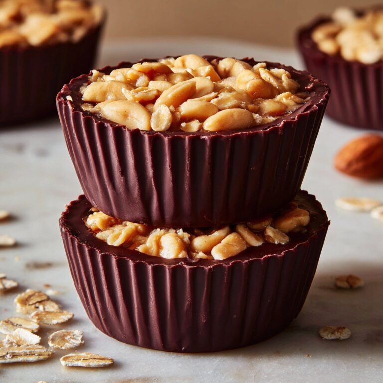 No-Bake Peanut Butter Granola Cups Recipe