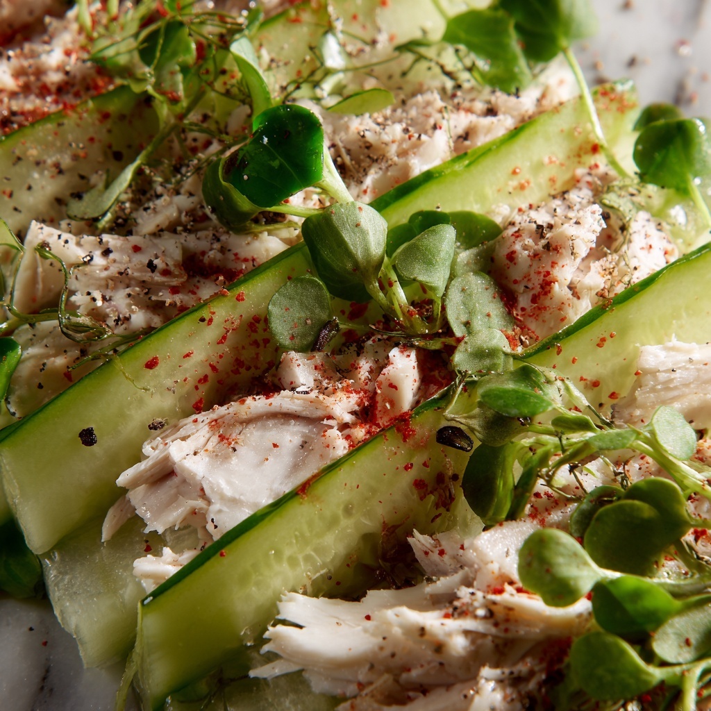 Cucumber Salad with Crab Meat: Your Ultimate Summer Refreshment Recipe - Recipe Image