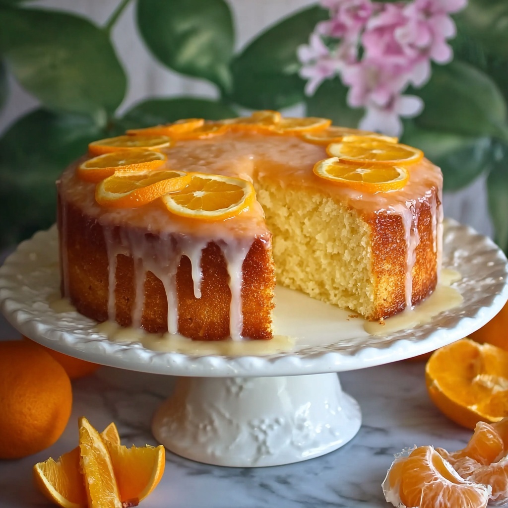 Sicilian Whole Orange Cake Recipe - Recipe Image