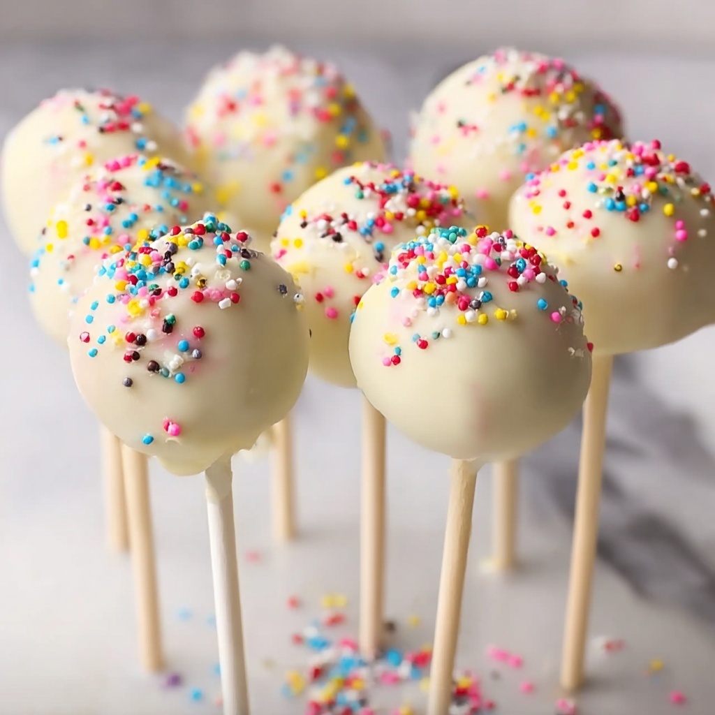 Funfetti Cake Pops for Any Occasion Recipe - Recipe Image