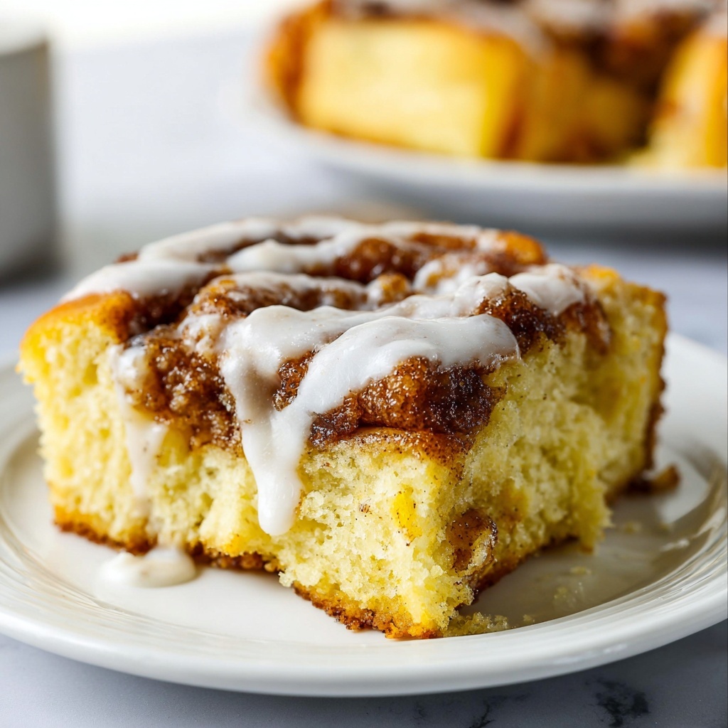 Cinnamon Roll Cake Recipe - Recipe Image