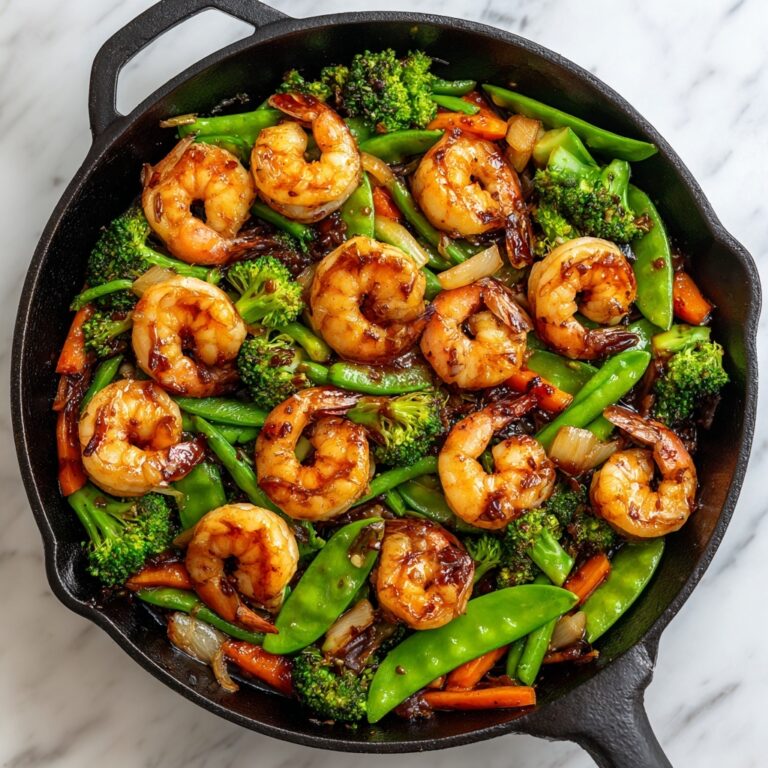 Honey Garlic Shrimp & Zucchini Stir-Fry Recipe