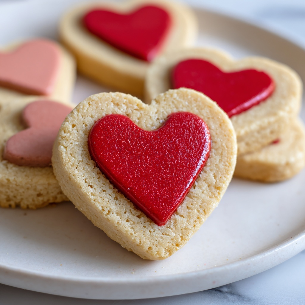 Slice-and-Bake Heart Cookies Recipe - Recipe Image