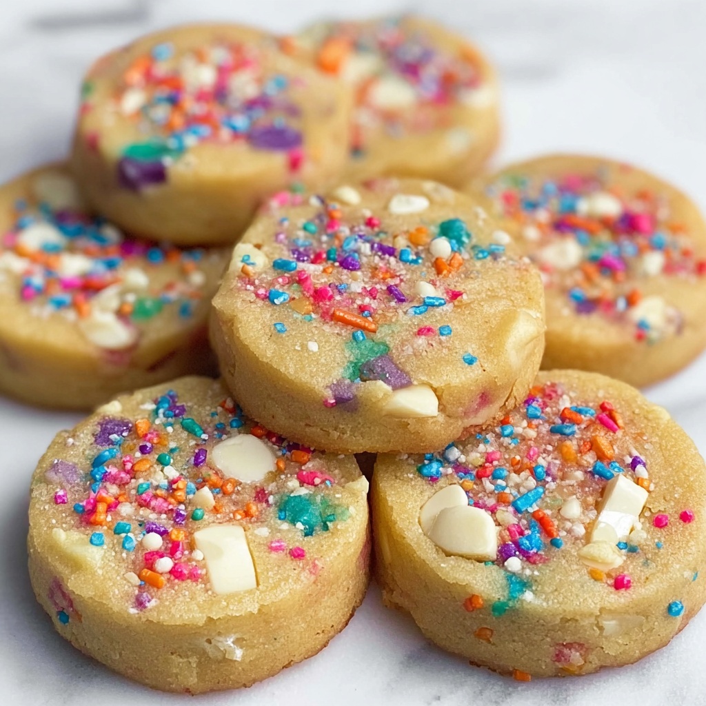 White Chocolate Confetti Cookies Recipe - Recipe Image