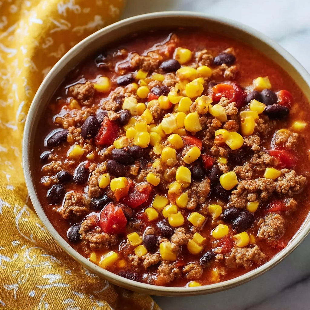 Easy Taco Soup Recipe - Recipe Image