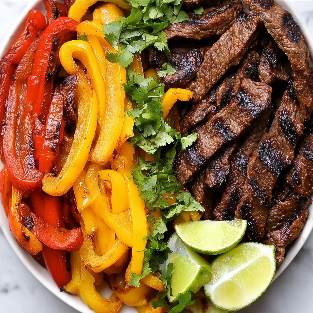 Flank Steak Fajitas: Quick, Delicious, and Customizable Feast Recipe - Recipe Image