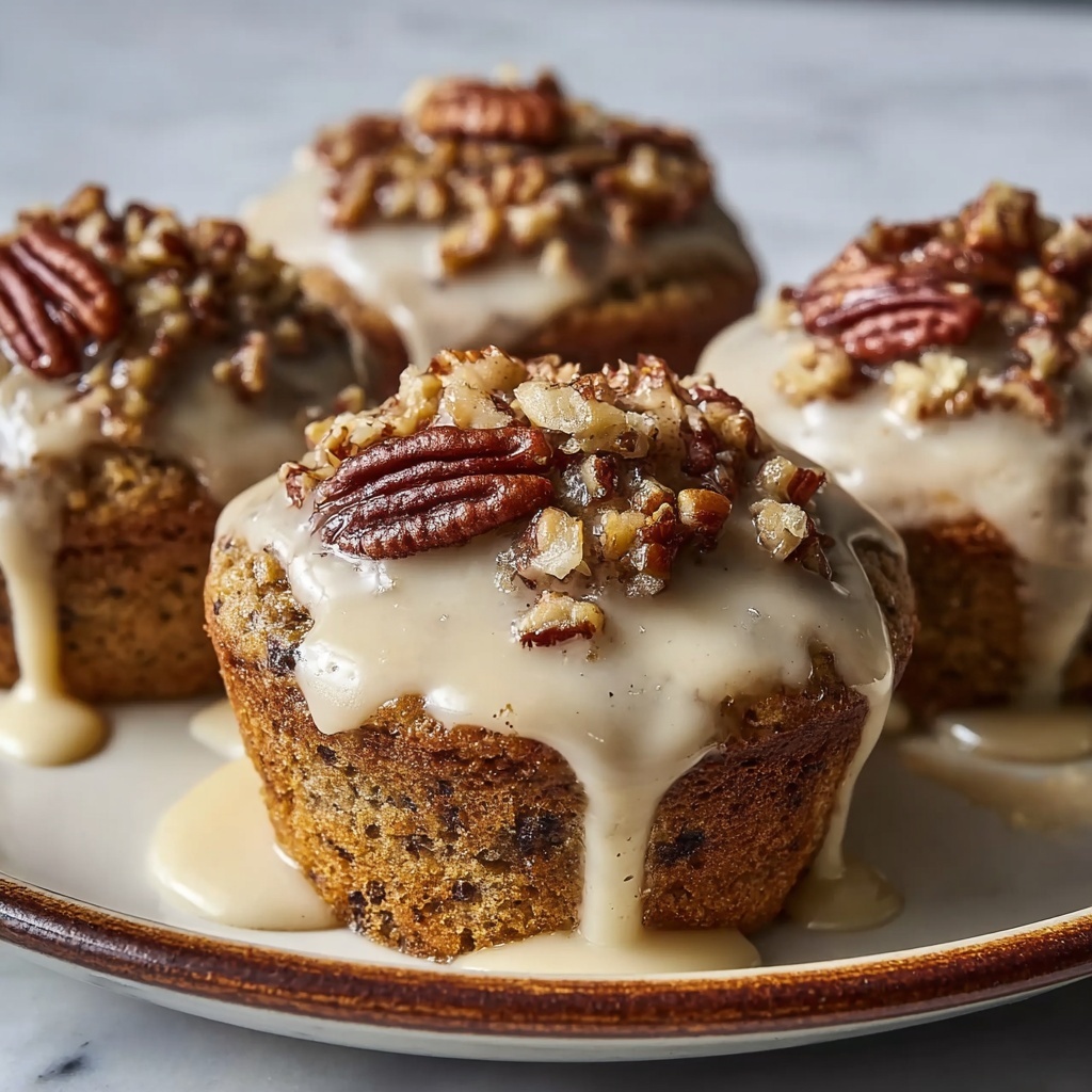Cinnamon Roll Protein Muffins Recipe - Recipe Image