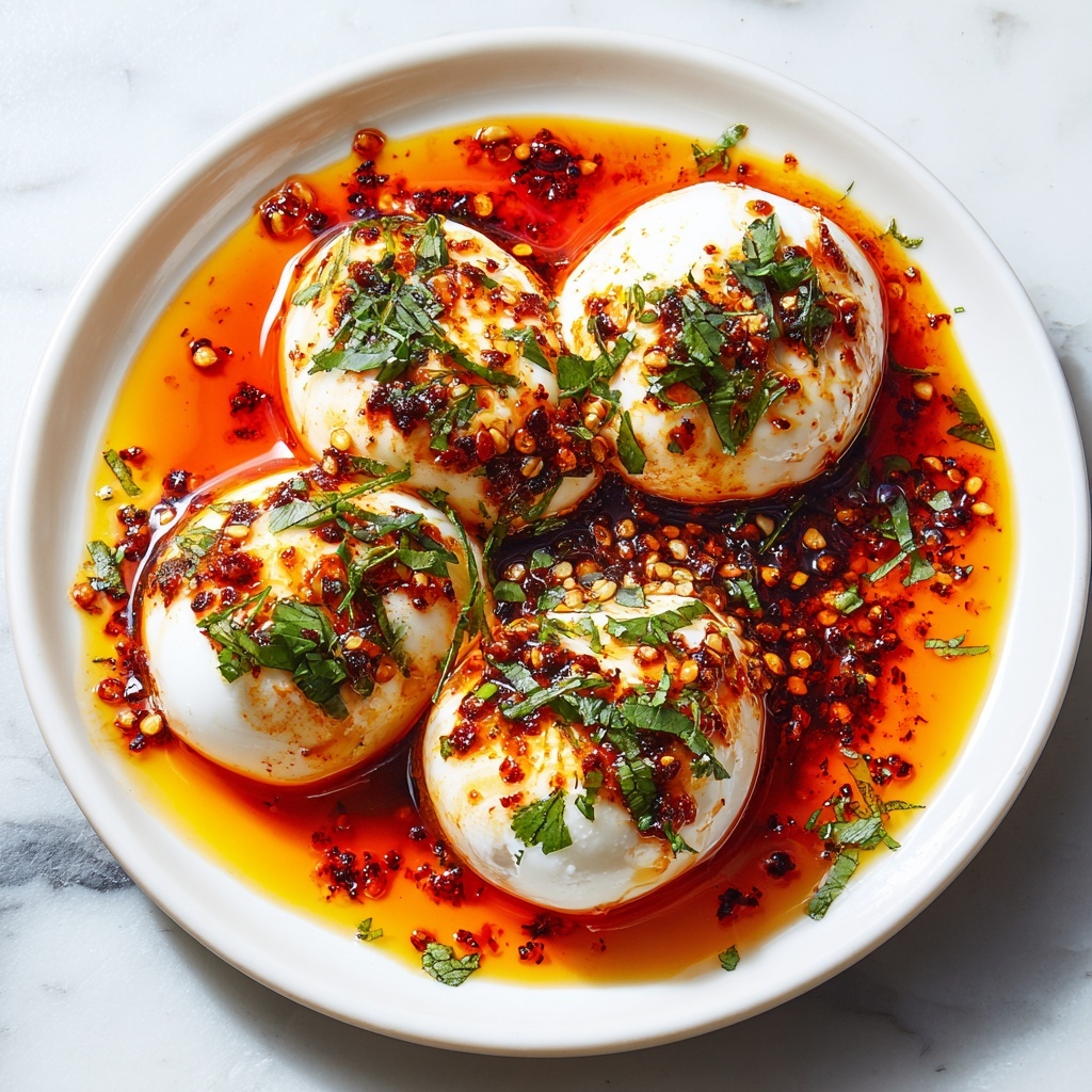 Turkish Eggs (Cilbir) Recipe - Recipe Image