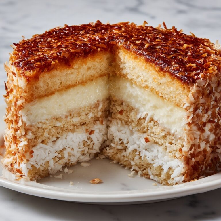 Coconut Cheesecake Bread Pudding Recipe