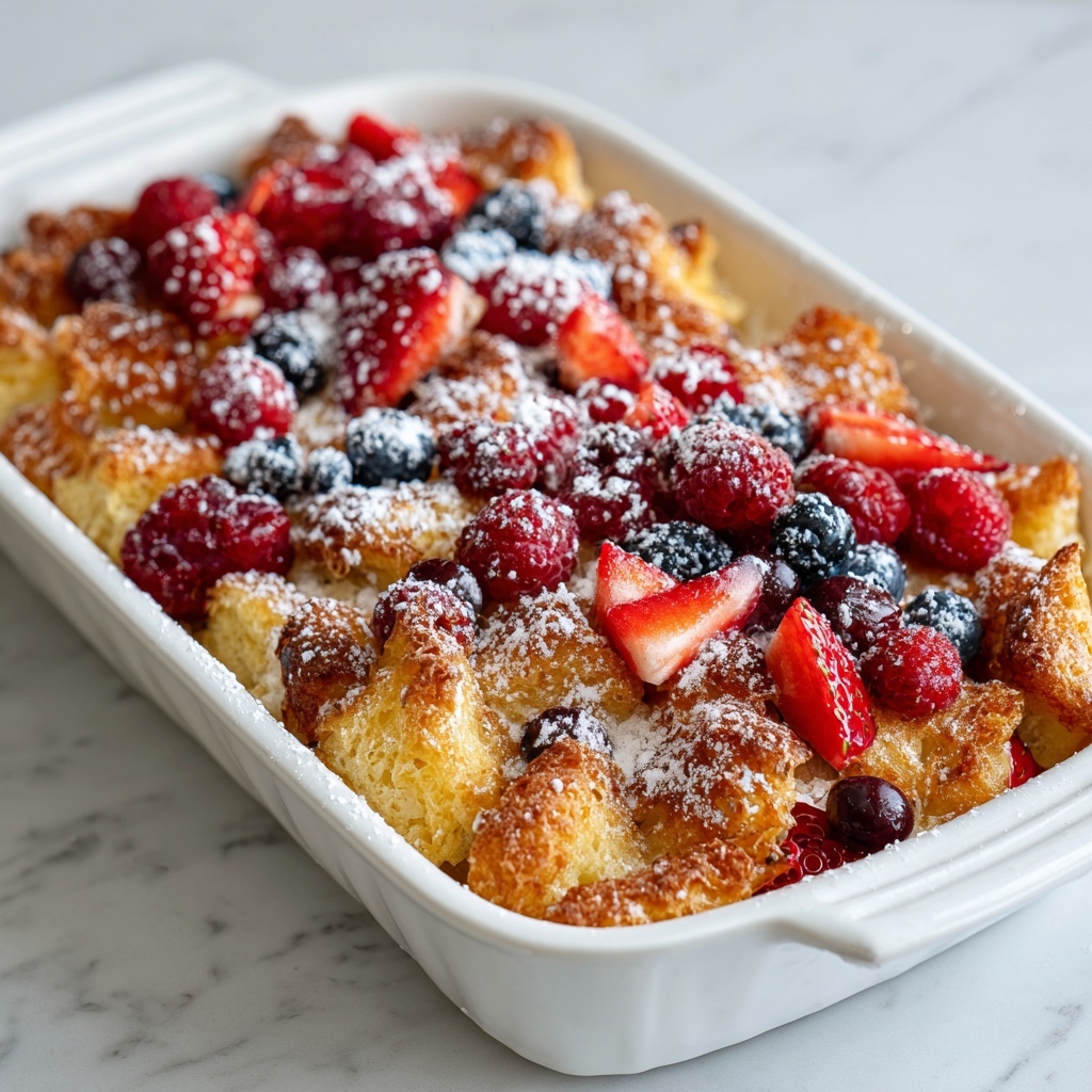 Berry Croissant Bake Recipe - Recipe Image