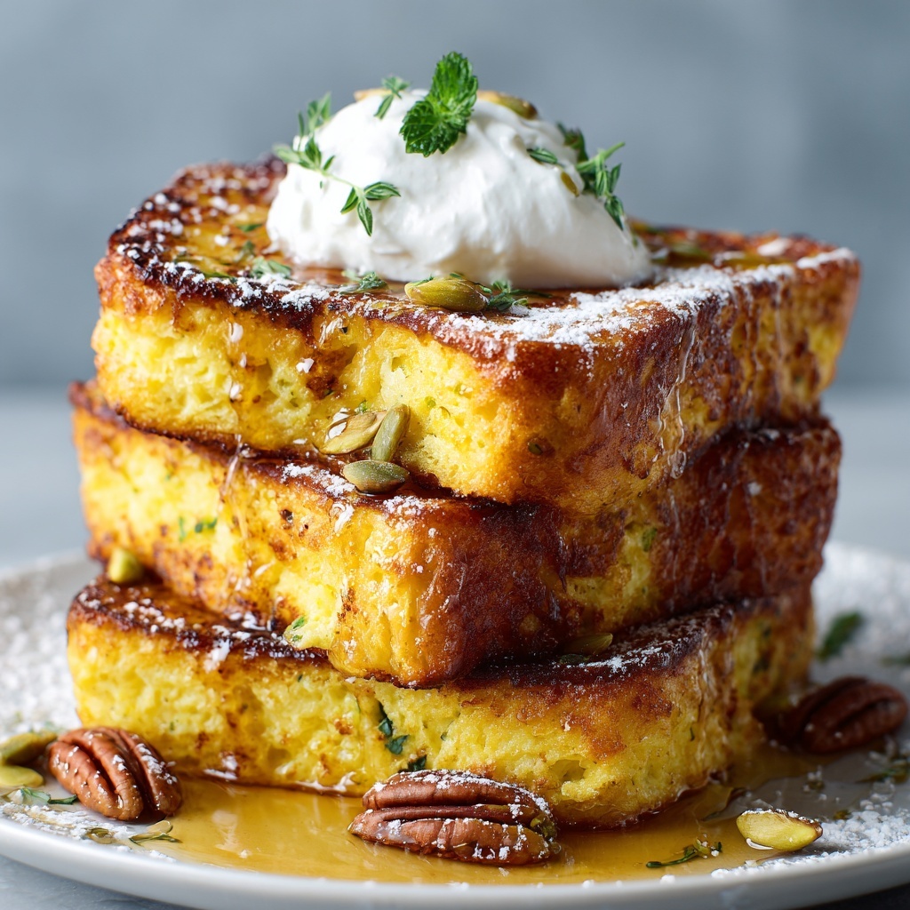 Fall Pumpkin French Toast Recipe - Recipe Image
