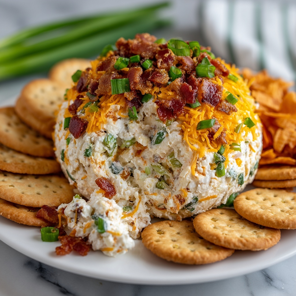 Jalapeño Popper Cheese Ball Recipe - Recipe Image