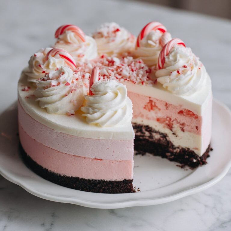Ultimate Festive Peppermint Ice Cream Cake Recipe
