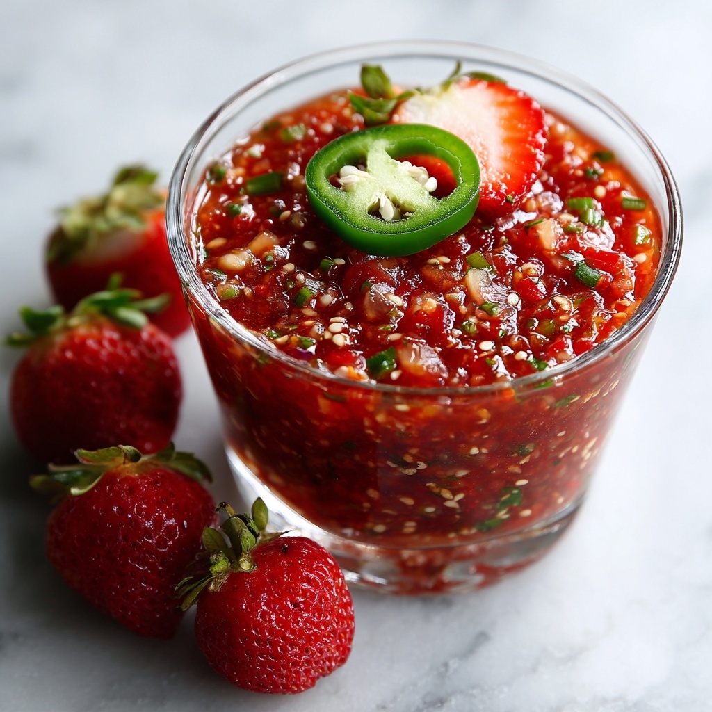 Jalapeño Strawberry Jam Recipe - Recipe Image
