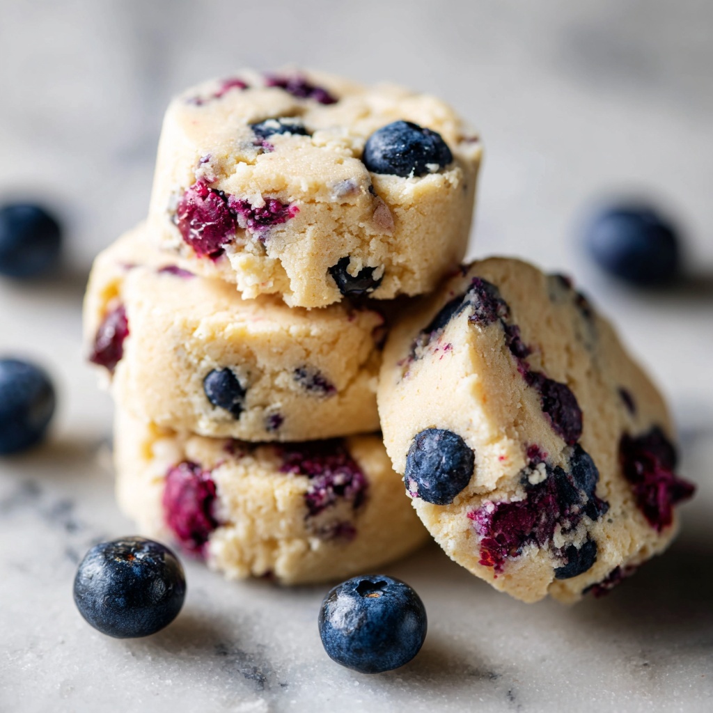 Greek Yogurt Lemon Blueberry Cookies Recipe - Recipe Image