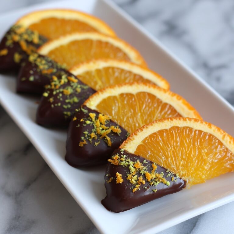 Chocolate-Covered Orange Segments Recipe