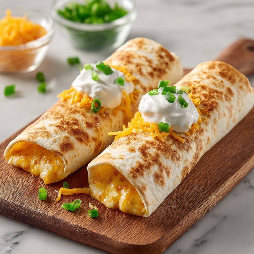 Toasted Chicken Salad Wraps Recipe - Recipe Image