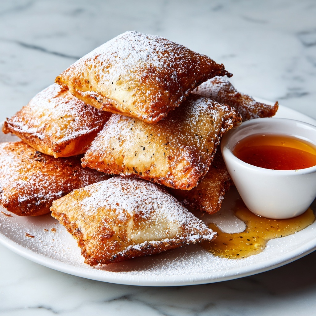 Sweet and Crispy Sopapillas with Honey Recipe - Recipe Image