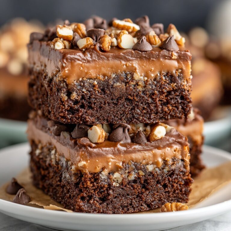 No Bake Nutella Brownies Recipe