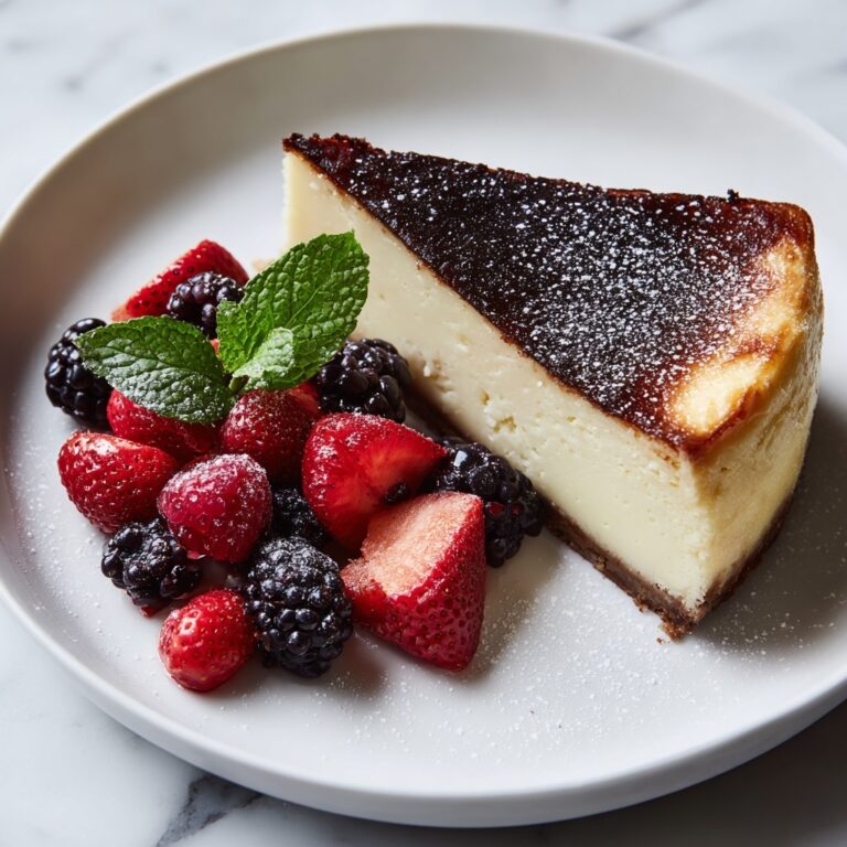 Creamy Burnt Basque Cheesecake Recipe