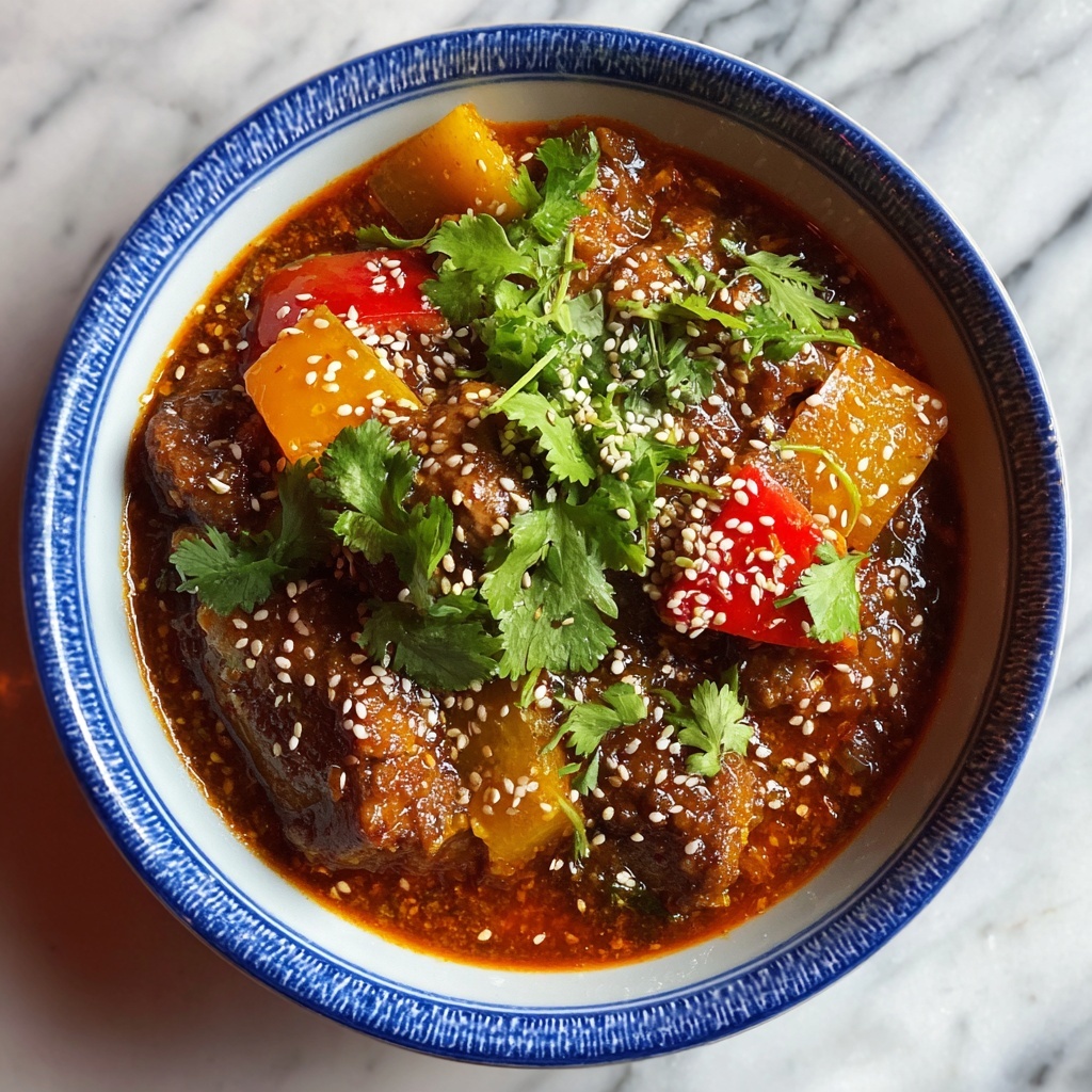 Guatemalan Spiced Chicken Stew with Pumpkin Seeds Recipe - Recipe Image