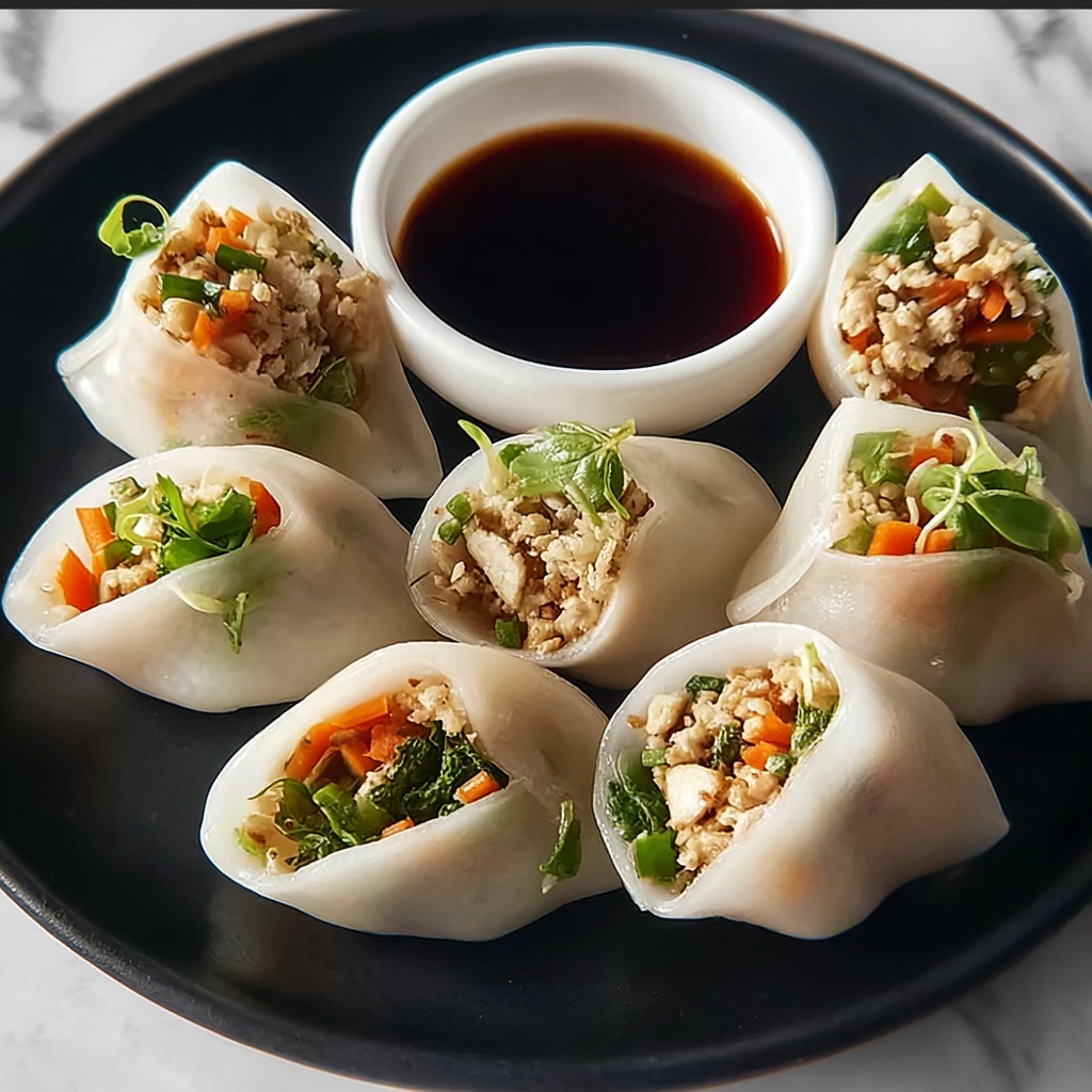 Crispy Rice Paper Dumplings Recipe - Recipe Image