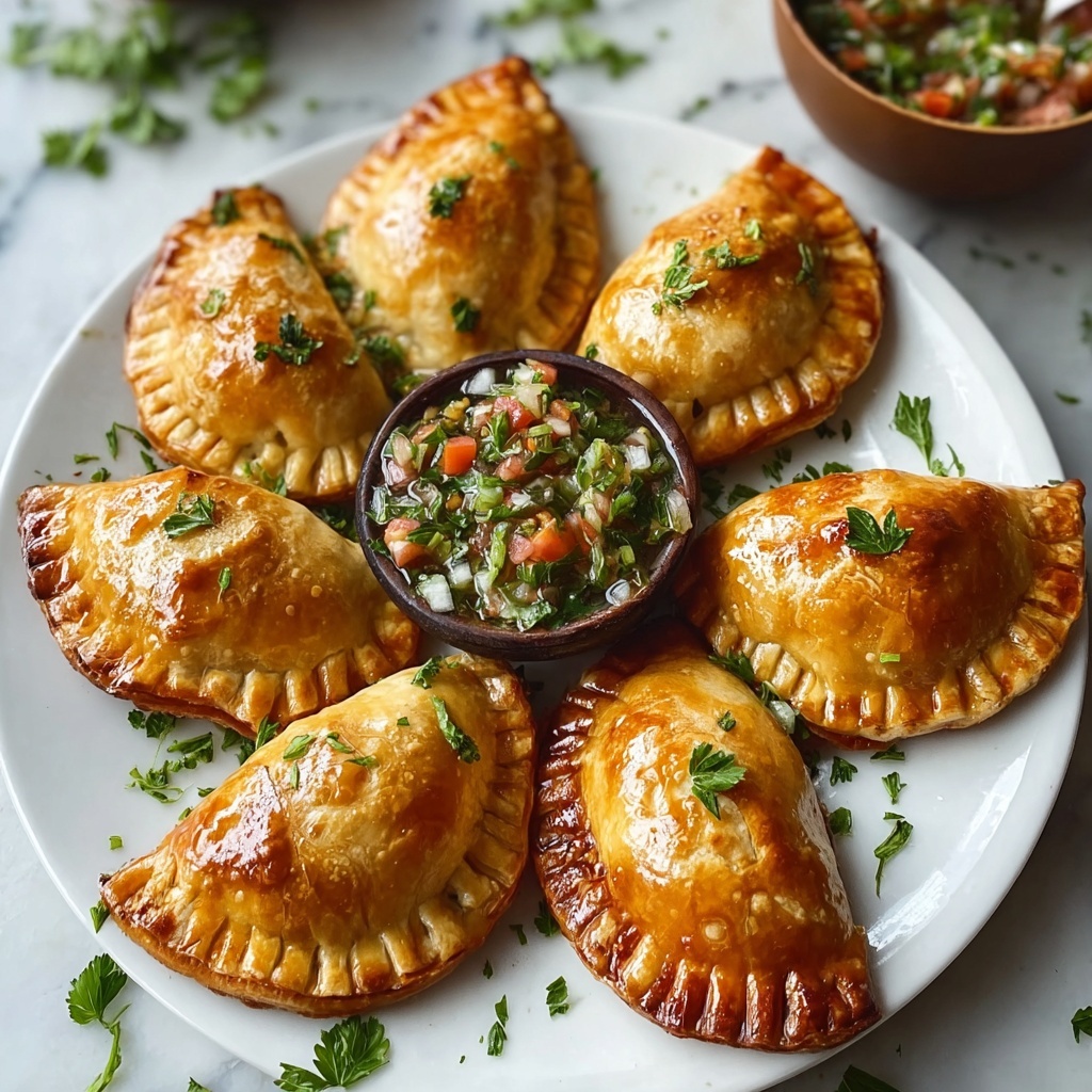 Bolivian Juicy Baked Empanadas Recipe - Recipe Image