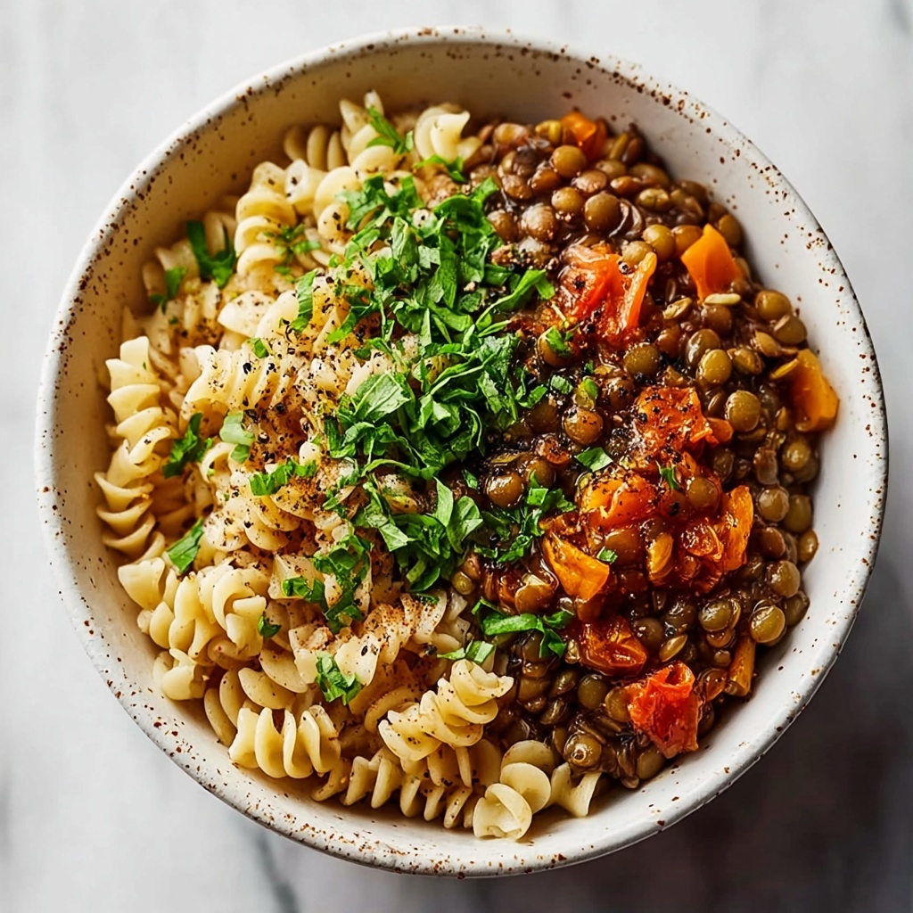 Egyptian Lentils, Rice, and Pasta Mix Recipe - Recipe Image