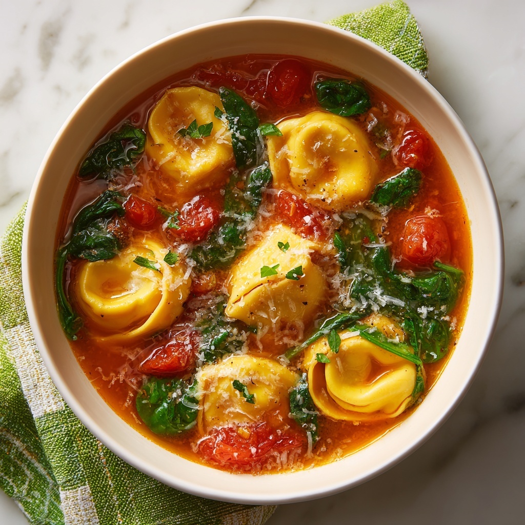 Christmas Tortellini Soup Recipe - Recipe Image