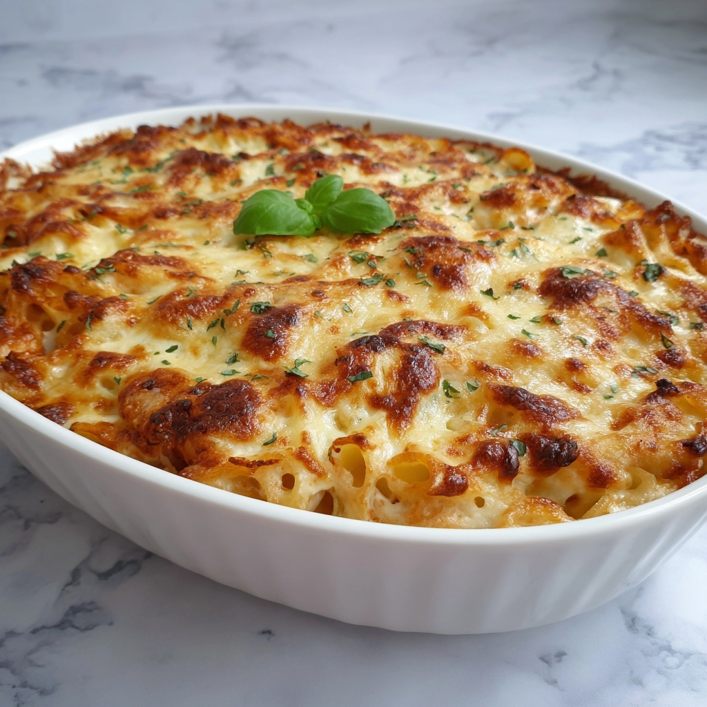 Five-Cheese Baked Ziti Recipe - Recipe Image