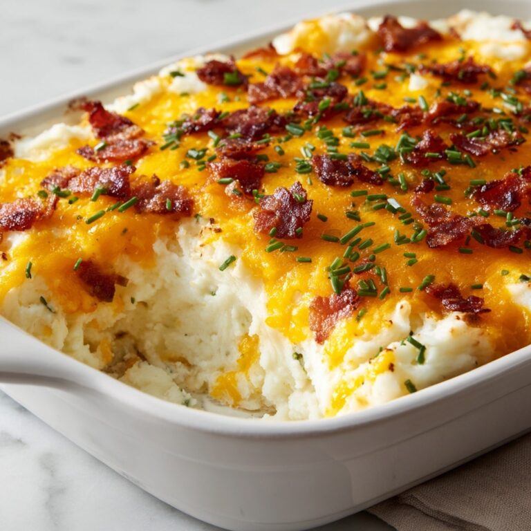 Twice-Baked Potato Casserole Recipe
