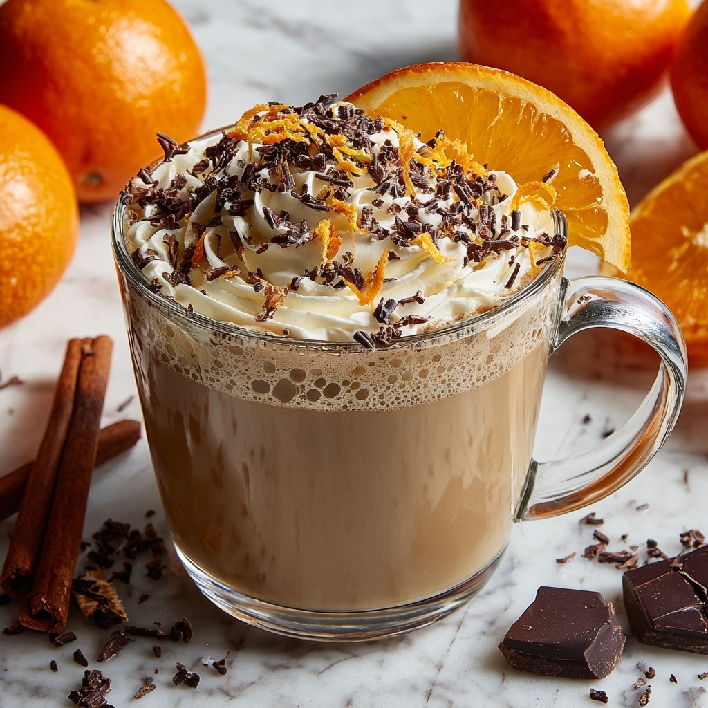 White Chocolate Orange Hot Cocoa Recipe - Recipe Image