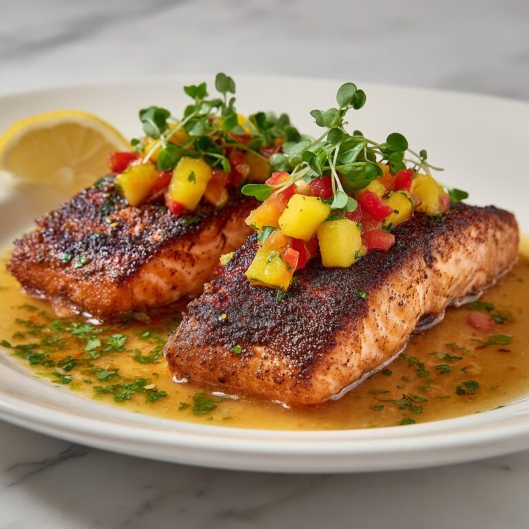 Cocoa Spiced Salmon Recipe